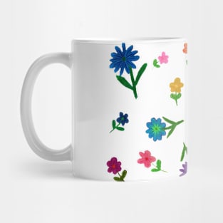 Colorful Flowers Mug